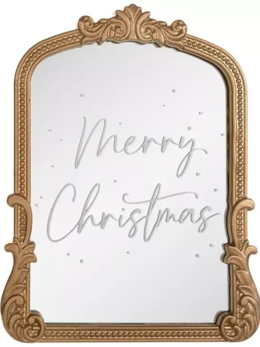 NEW - Small Merry Christmas Arch Mirror